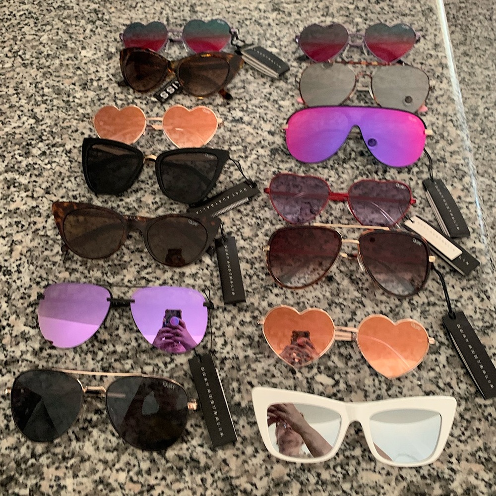 14 Pairs Sunglasses Quay Australia Brand New Tags
